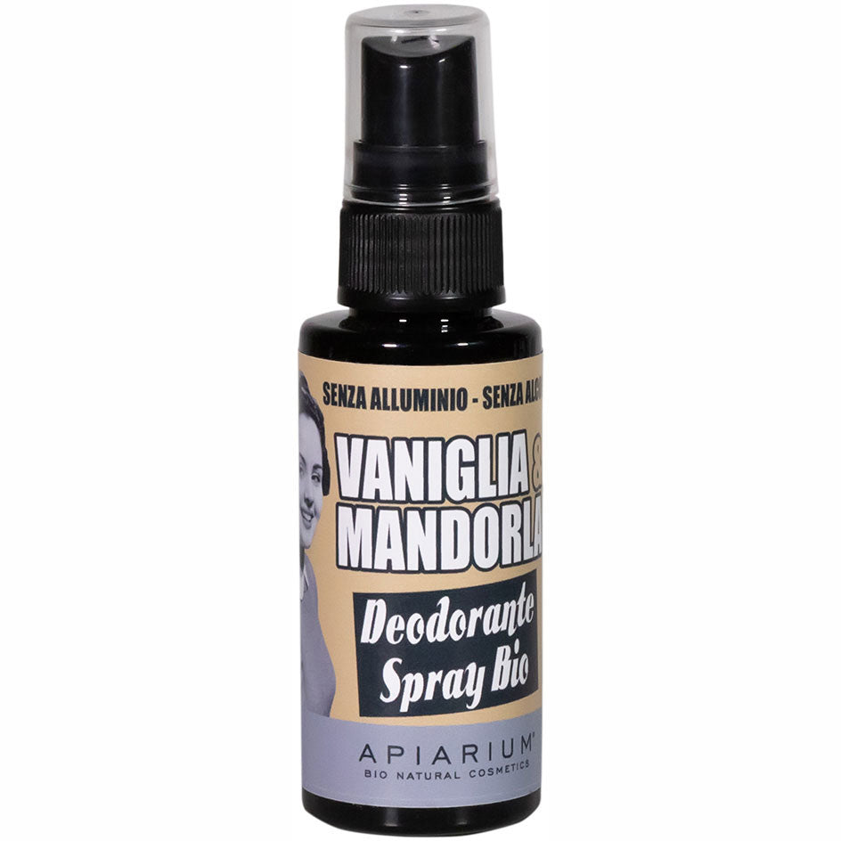 Deodorante Senza Alluminio Vaniglia e Mandorla Spray Apiarium