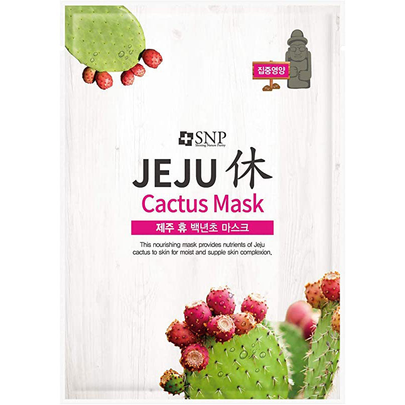 Jeju Cactus Mask SNP - 25ml - NuvoleBlu