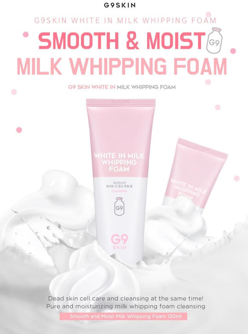 White In Mild Whipping Foam G9 Skin