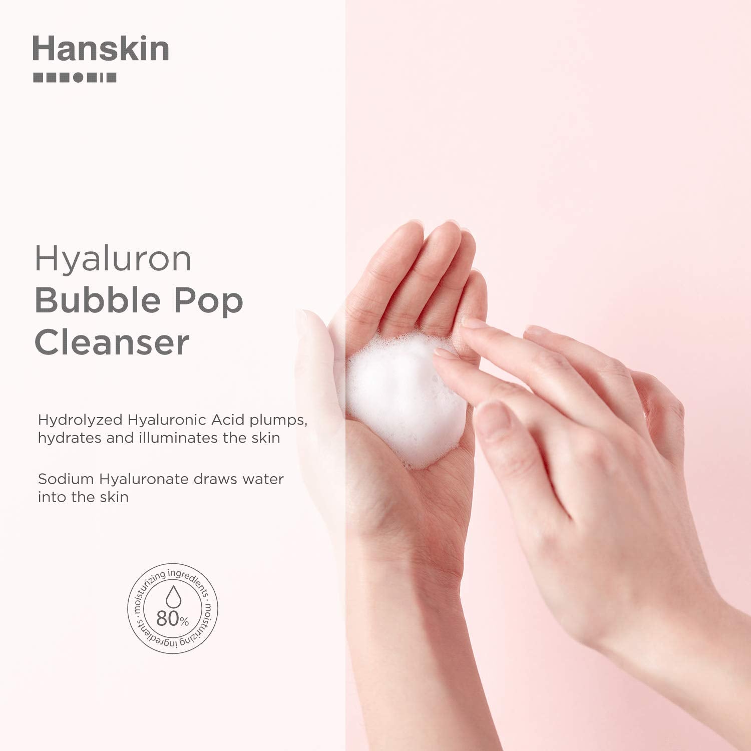 Real Complexion Hyaluron Bubble Pop Cleanser Hanskin
