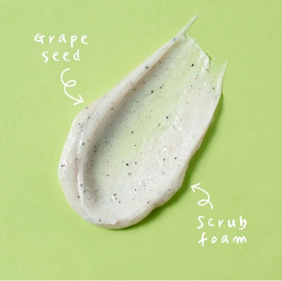 Green Grape Pore Control Scrub Cleansing Foam Frudia