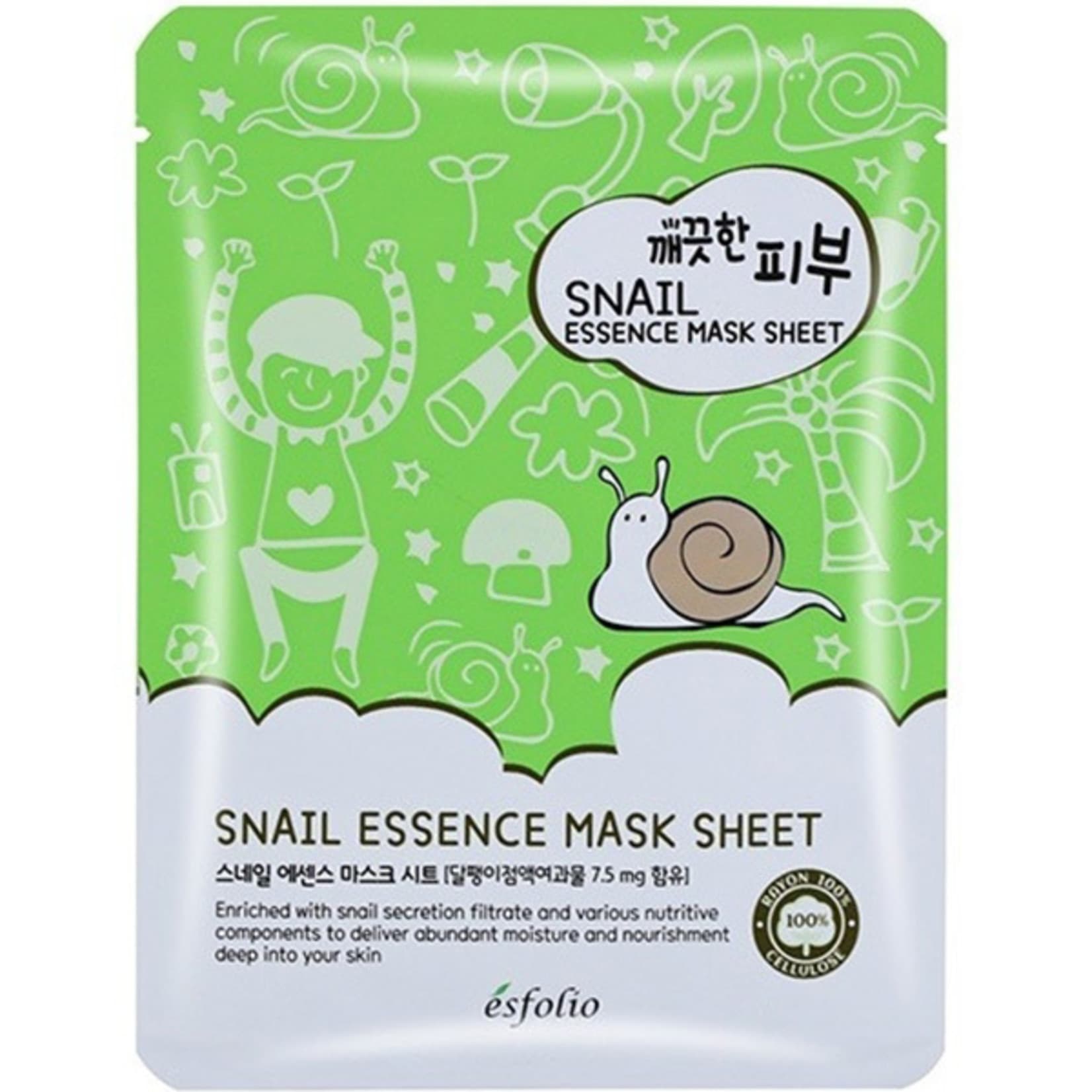 Snail Essence Sheet Mask Esfolio