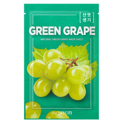 Natural Green Grape Mask Sheet The Saem