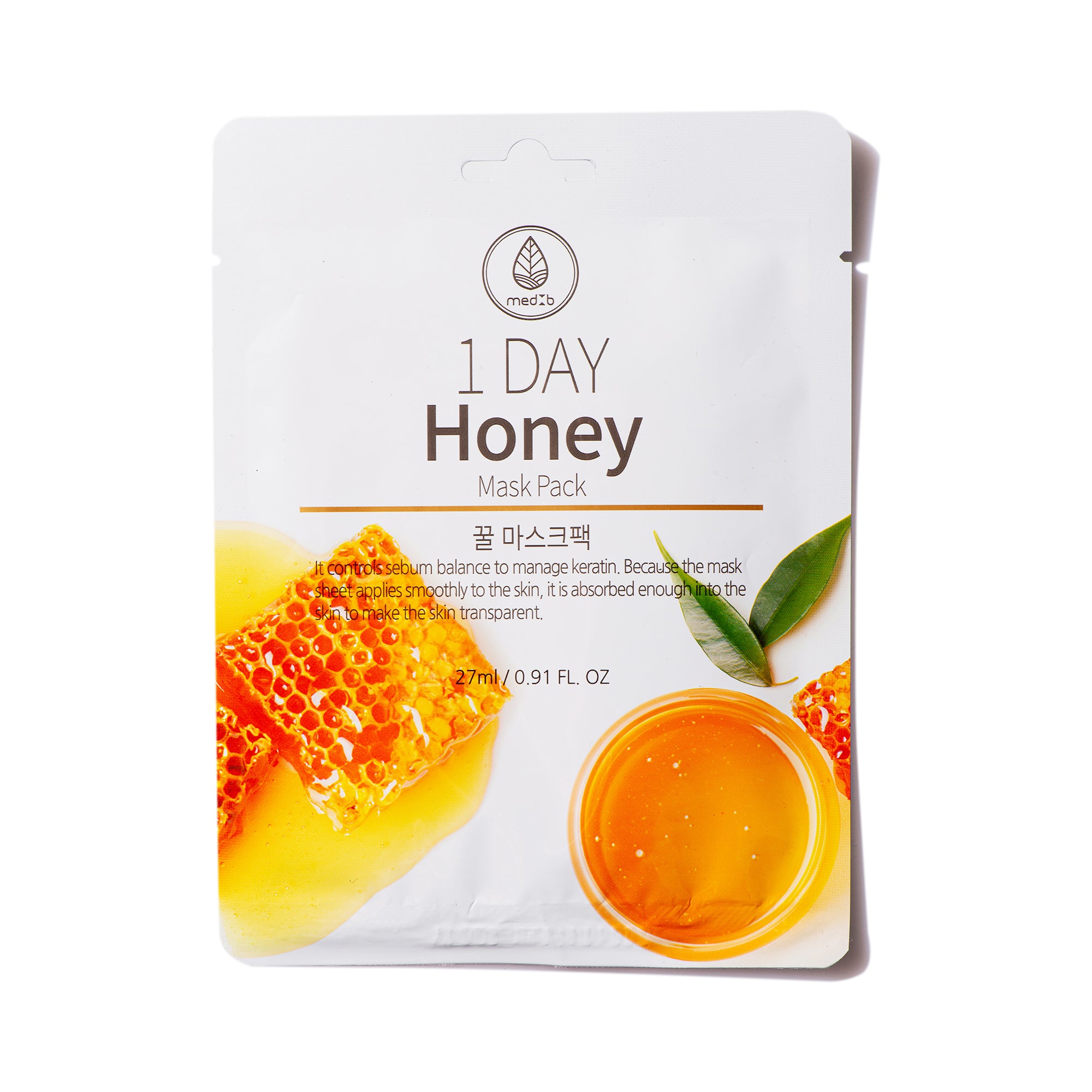 1 Day Honey Mask Pack Med B - NuvoleBlu