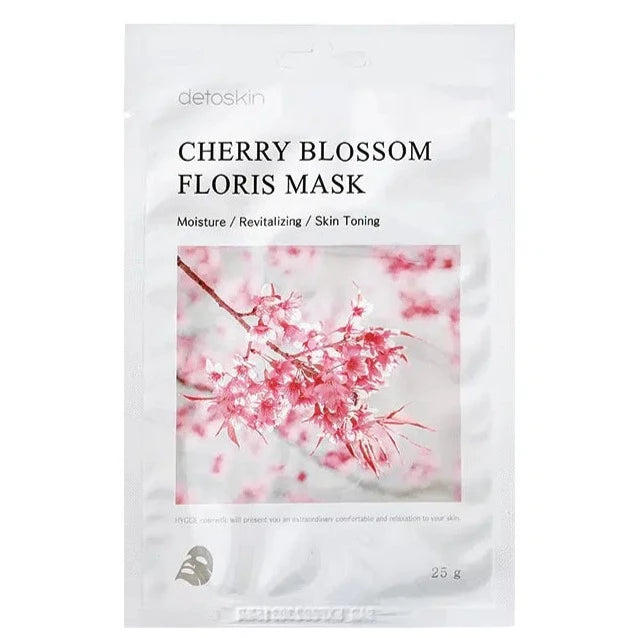 Cherry Blossom Floris Face Mask Detoskin