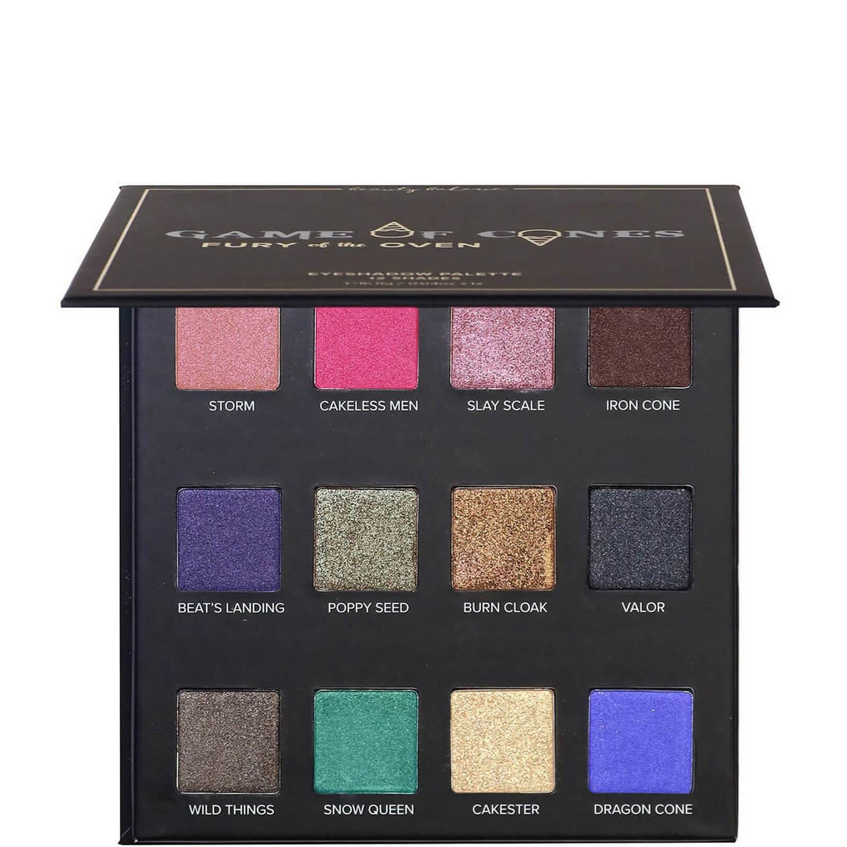Beauty Bakerie Game Of Cones Fury Of The Oven Eyeshadow Palette