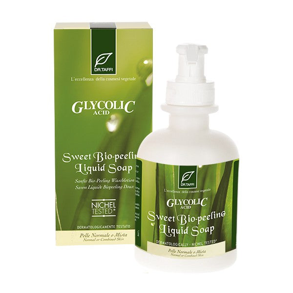 Acido Glicolico Sweet Bio-Peeling Soap Dr. Taffi - 250ml - NuvoleBlu