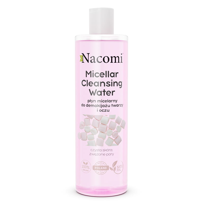 Acqua Micellare Purificante Astringente Nacomi - 400 ml - NuvoleBlu