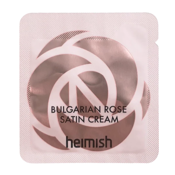 Bulgarian Rose Satin Cream Heimish - sample - NuvoleBlu