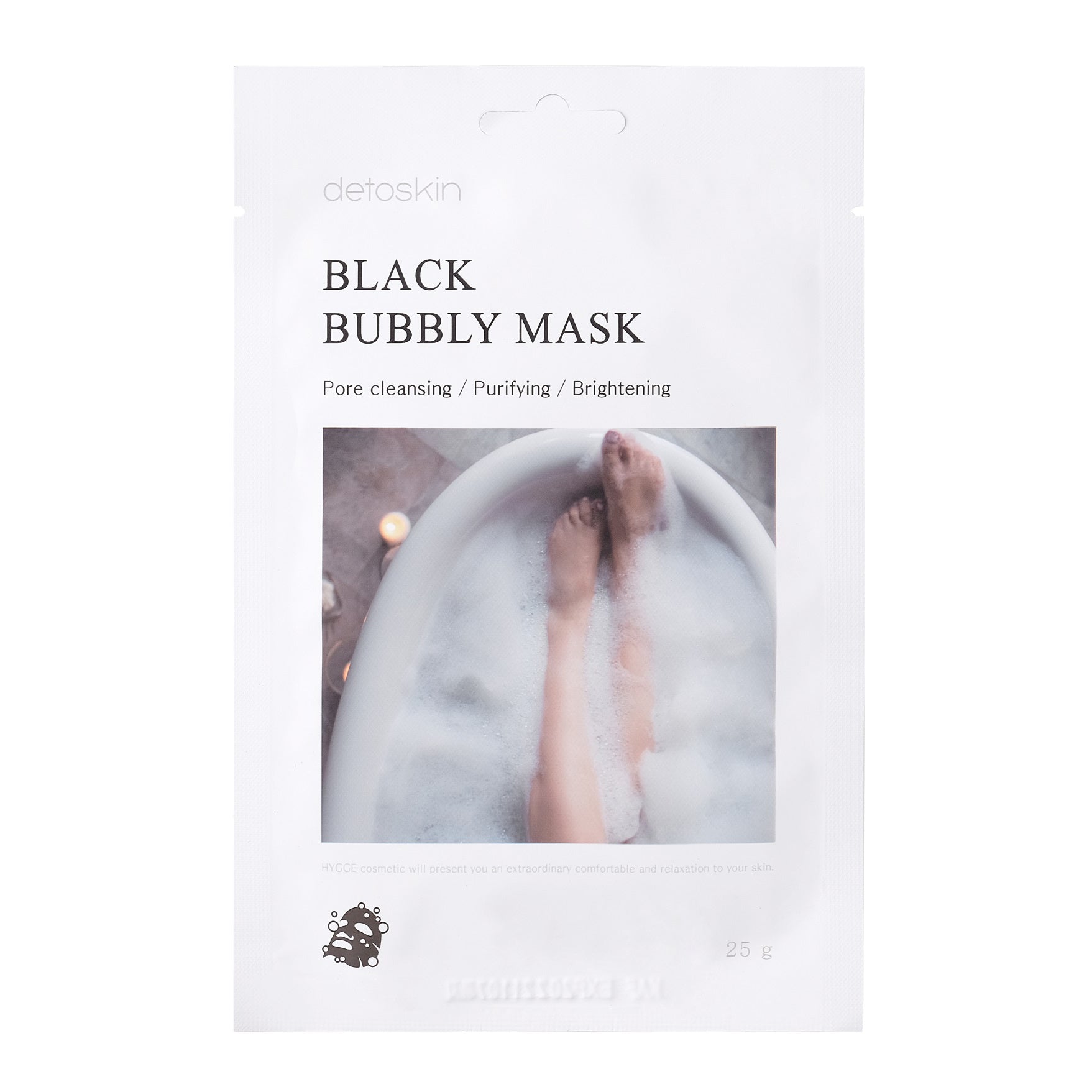 Black Bubbly Mask Detoskin