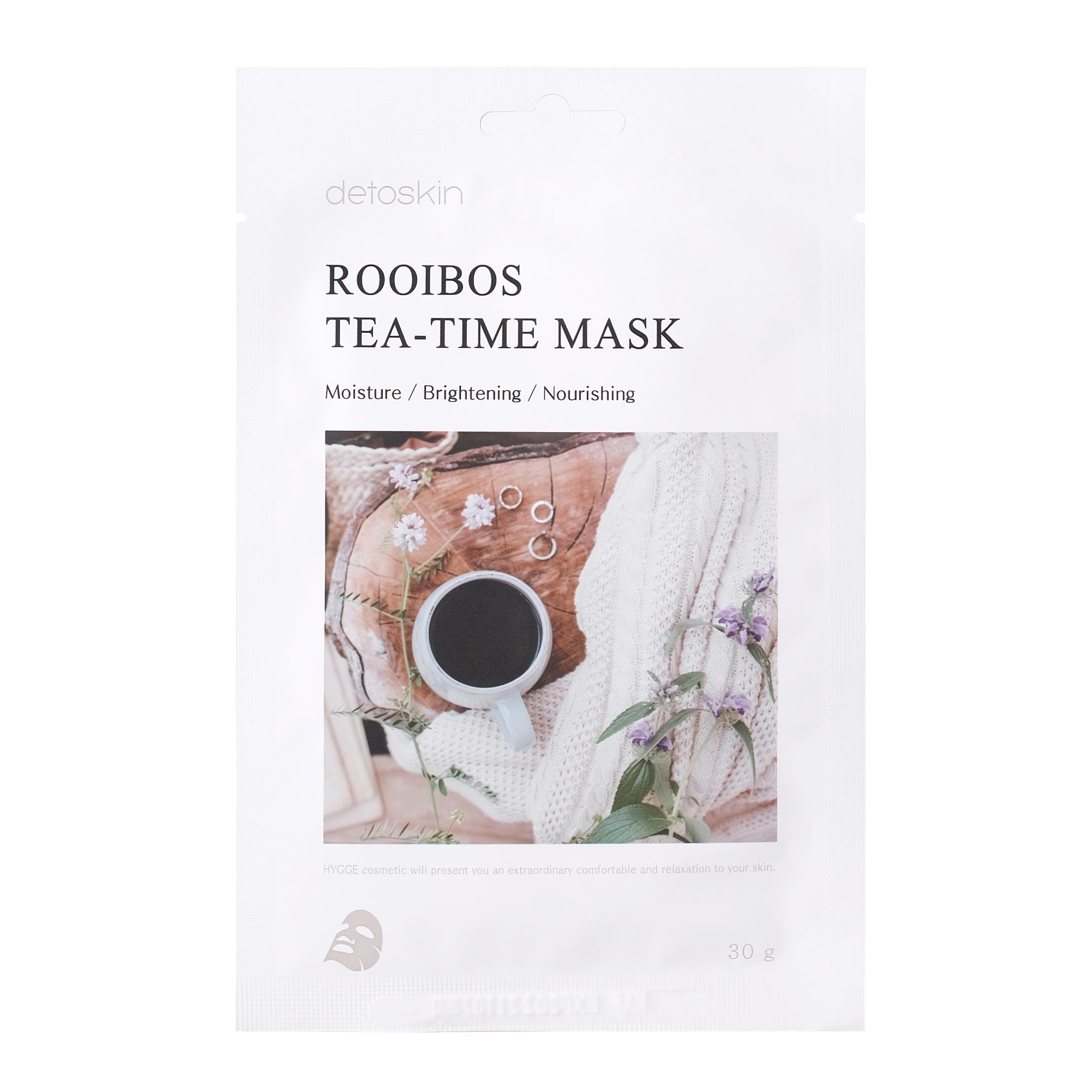 Rooibos Tea-Time Mask Detoskin (illuminante, nutriente, idratante) - NuvoleBlu