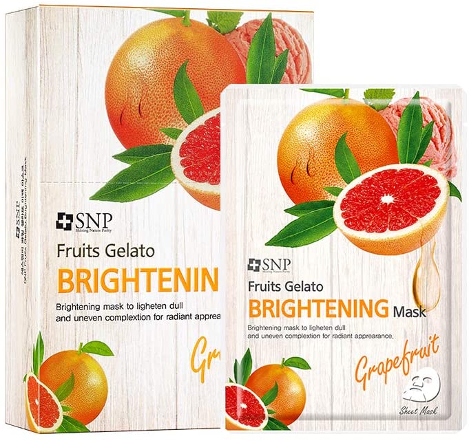 Fruits Gelato Brightening Mask SNP - 25ml - NuvoleBlu