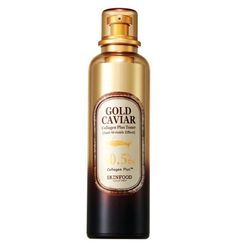 Gold Caviar Collagen Plus Toner Skinfood - 120ml - NuvoleBlu