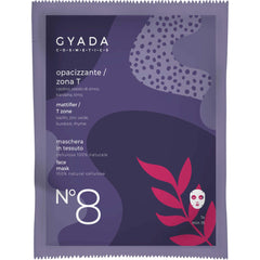Maschera in Tessuto Opacizzante Zona T n. 8 Gyada Cosmetics - NuvoleBlu