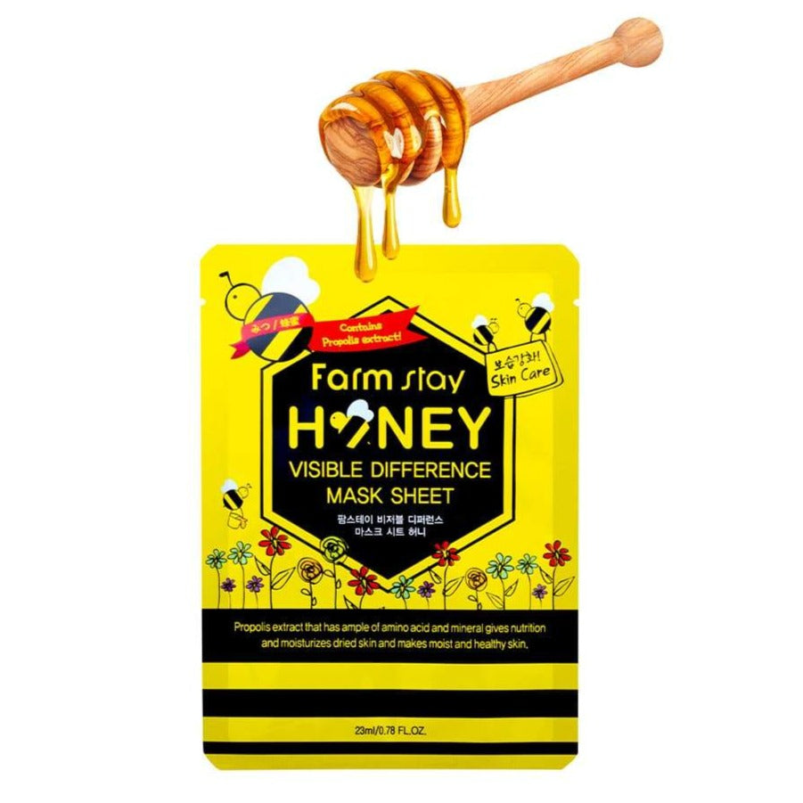 Honey Visible Difference Mask Farmstay - NuvoleBlu