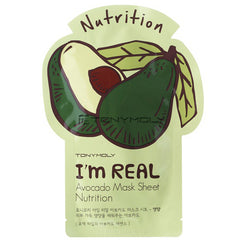 I'm Real Avocado Mask Nutriente Tonymoly - NuvoleBlu