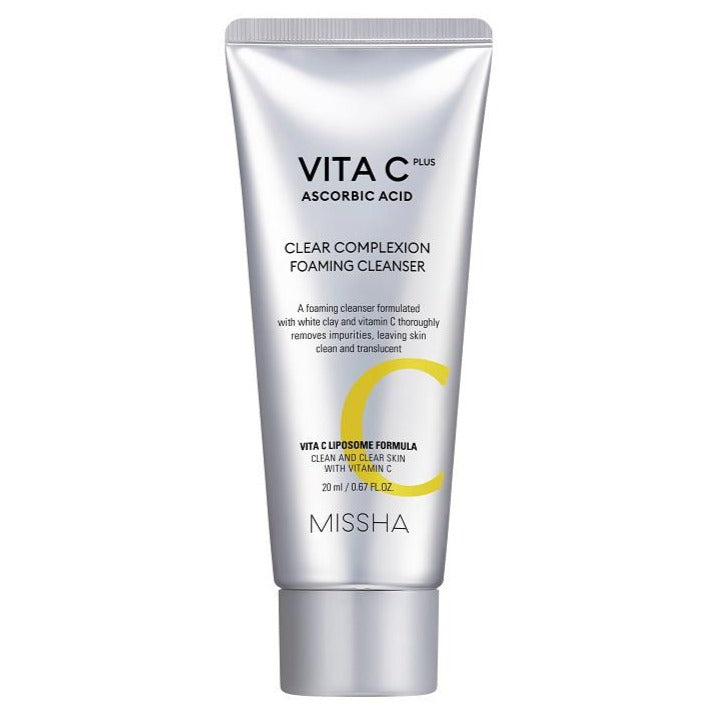 Vita C Plus Clear Complexion Foaming Cleanser Missha - NuvoleBlu