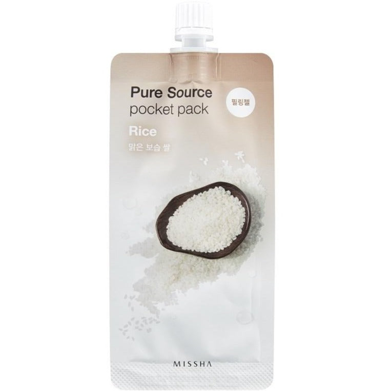 Pure Source Pocket Pack Rice Missha (gel peeling) - NuvoleBlu