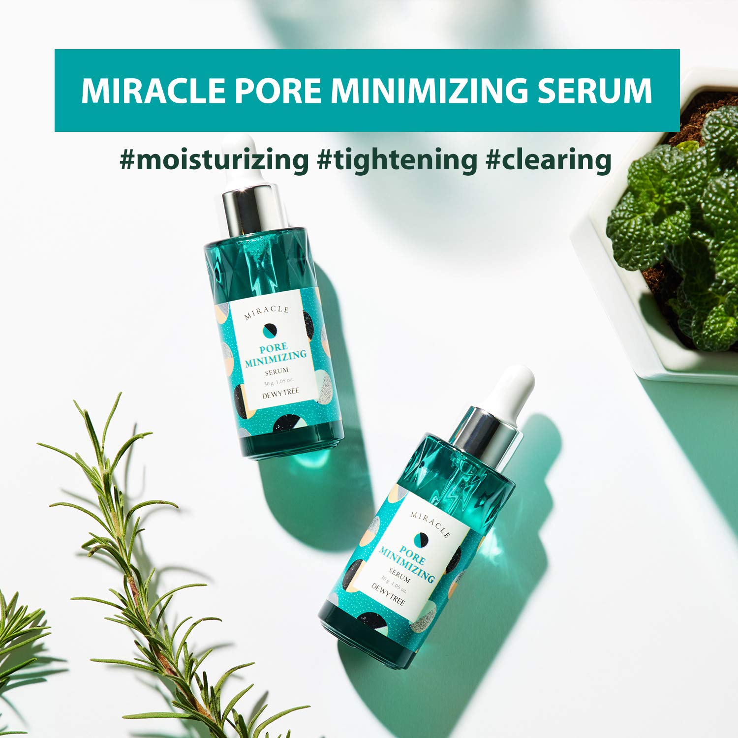 Miracle Pore Minimizing Serum con Peptidi Dewytree