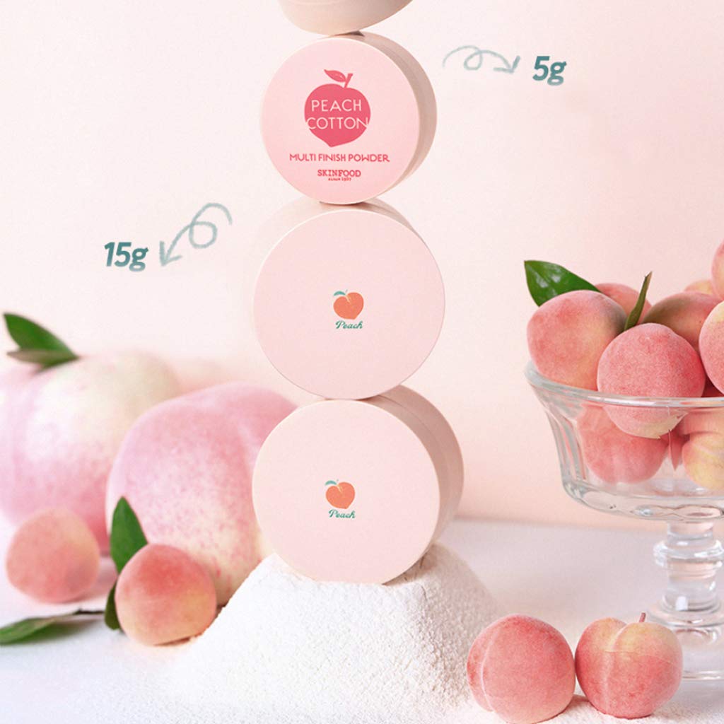 Peach Cotton Multi Finish Powder Skinfood