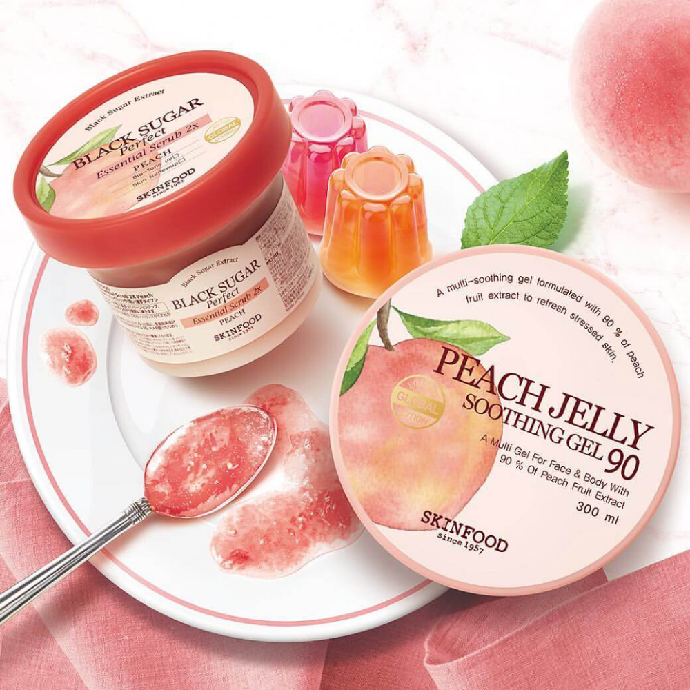 Peach Jelly Soothing Gel90 Skinfood