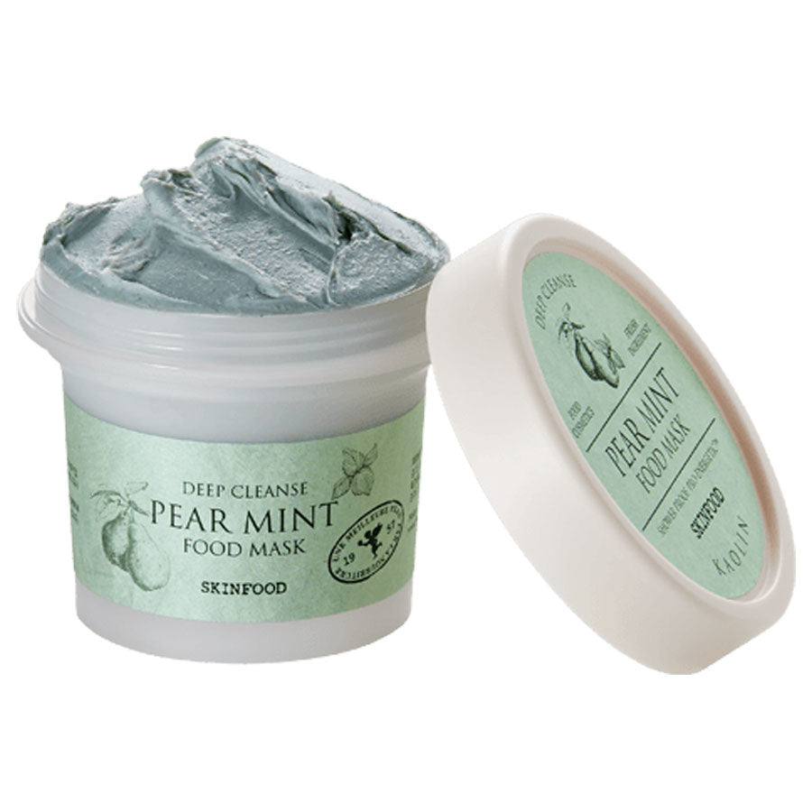 Pear Mint Mask Skinfood - 120gr (pelle grassa, pori dilatati, pulizia profonda) - NuvoleBlu