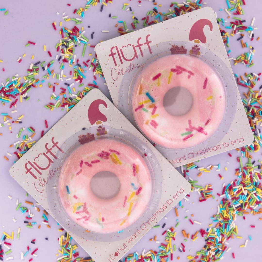 Pink Donut da Bagno Fluff 