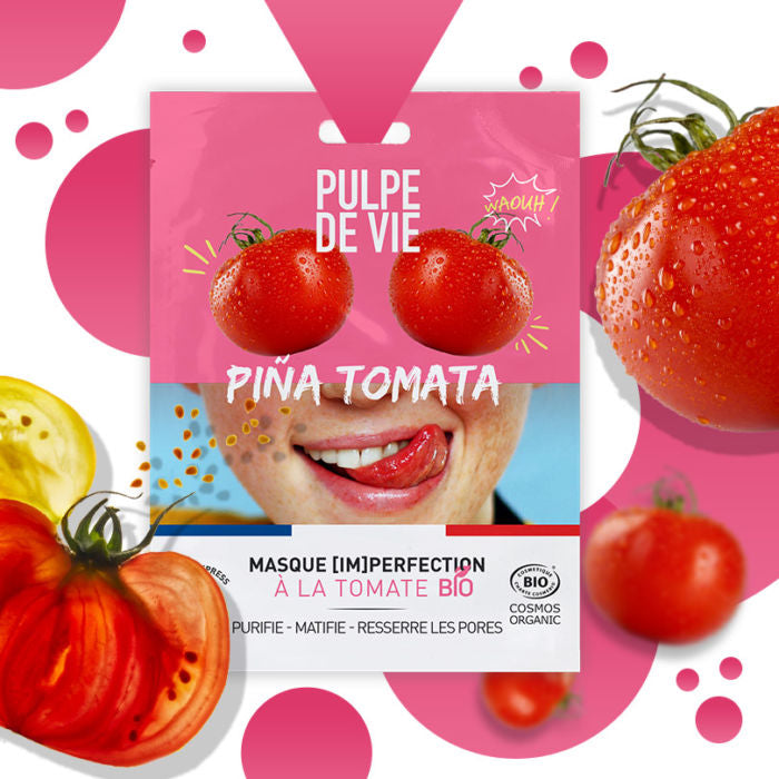 Maschera Viso Anti Imperfezioni Pina Tomata Pulpe de Vie - NuvoleBlu
