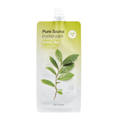 Pure Source Pocket Pack Green Tea Missha (sleeping mask) - NuvoleBlu