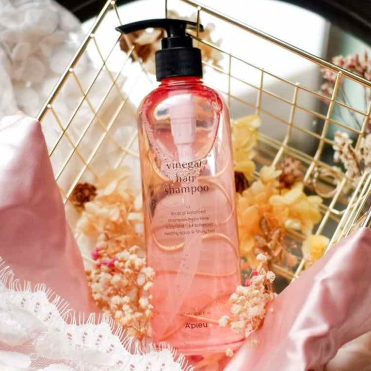 Shampoo Lucidante Raspberry Vinegar Hair Shampoo APIEU - 500ml - NuvoleBlu