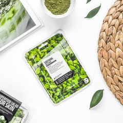 Superfood Salad for Skin Sheet Mask Green Tea Farmskin - NuvoleBlu