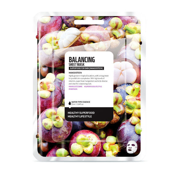 Superfood Salad for Skin Sheet Mask Mangosteen Farmskin - NuvoleBlu
