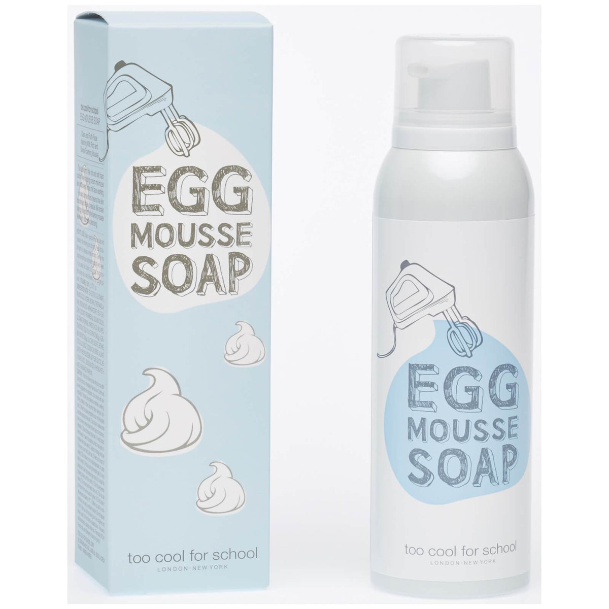 Mousse Detergente Egg Soap Too Cool For School Detergenti & Struccanti
