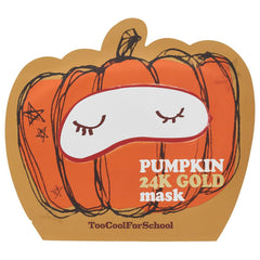 Pumpkin 24 K Gold Mask Too Cool for School - NuvoleBlu