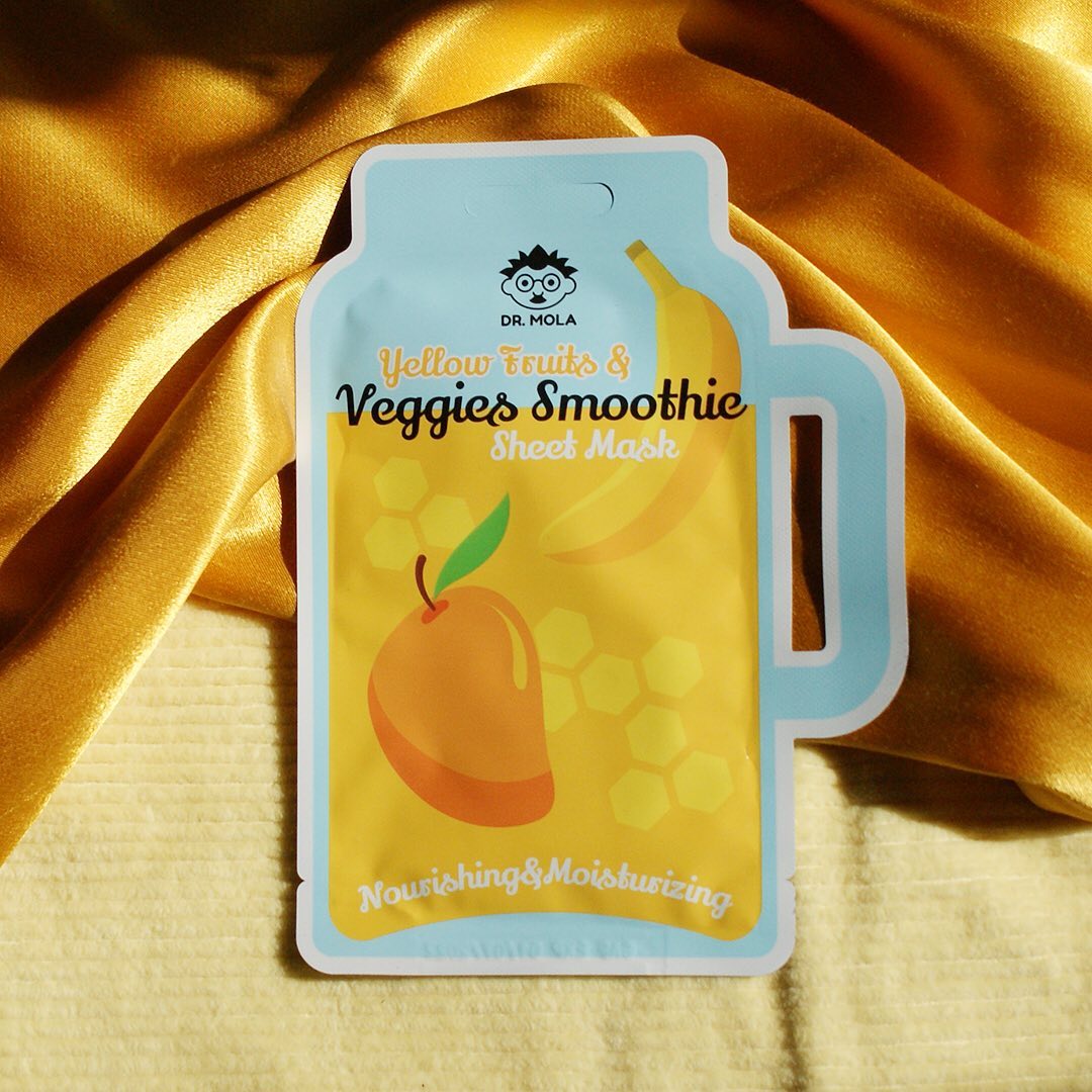 Yellow Fruits & Veggies Smoothie Dr. Mola (Nutriente, Idratante) - 23ml - NuvoleBlu