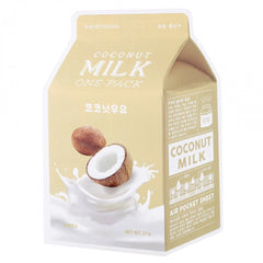 A'PIEU Coconut Milk One Pack Mask (Nutriente) - 21gr - NuvoleBlu