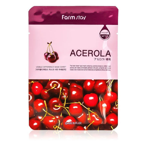 Acerola Visible Difference Mask Farmstay - NuvoleBlu