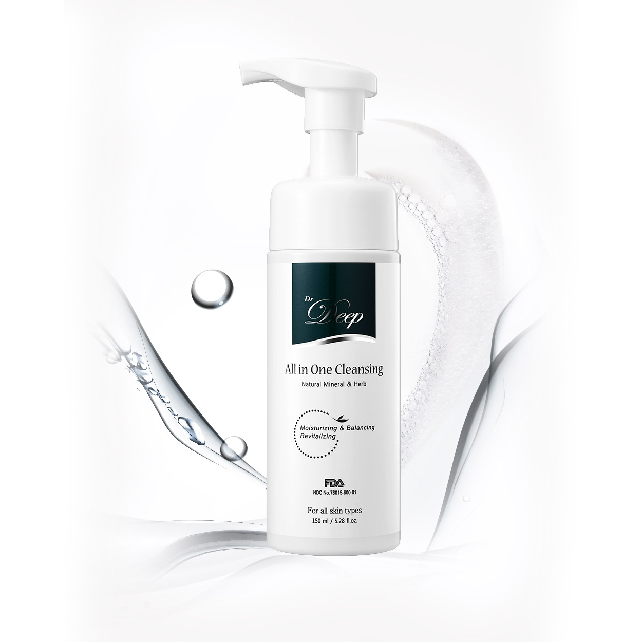 Detergente Viso All In One Cleansing Dr. Deep - 150ml