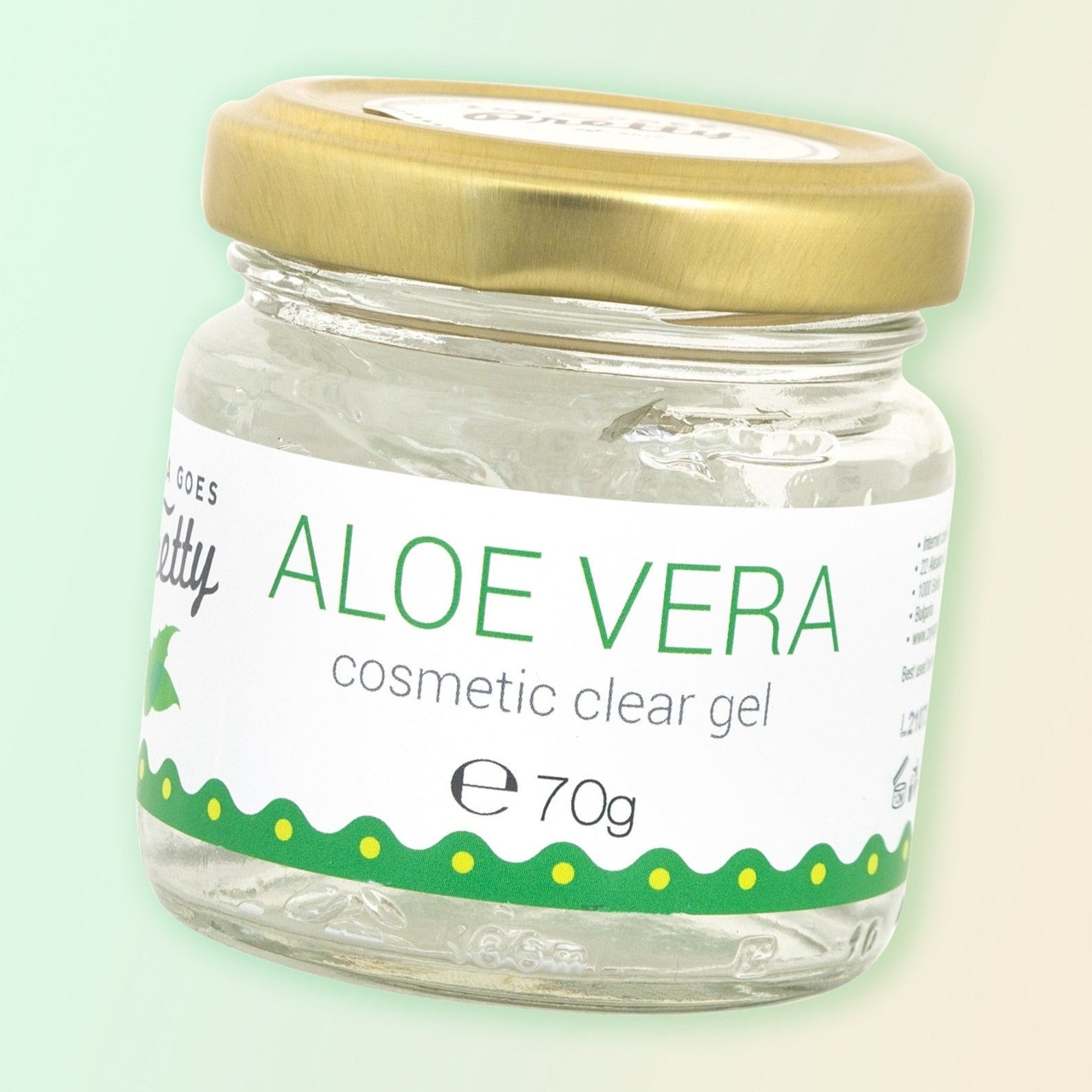 Gel Cosmetico all'Aloe Vera Zoya Goes Pretty