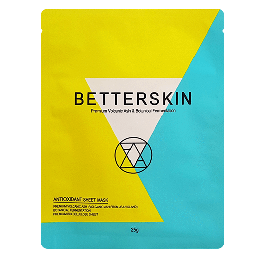 Premium Antioxidant Biocellulose Sheet Mask Betterskin - NuvoleBlu