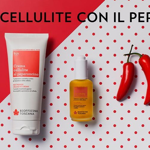 Crema Cellulite al Peperoncino Biofficina Toscana - 200ml - NuvoleBlu