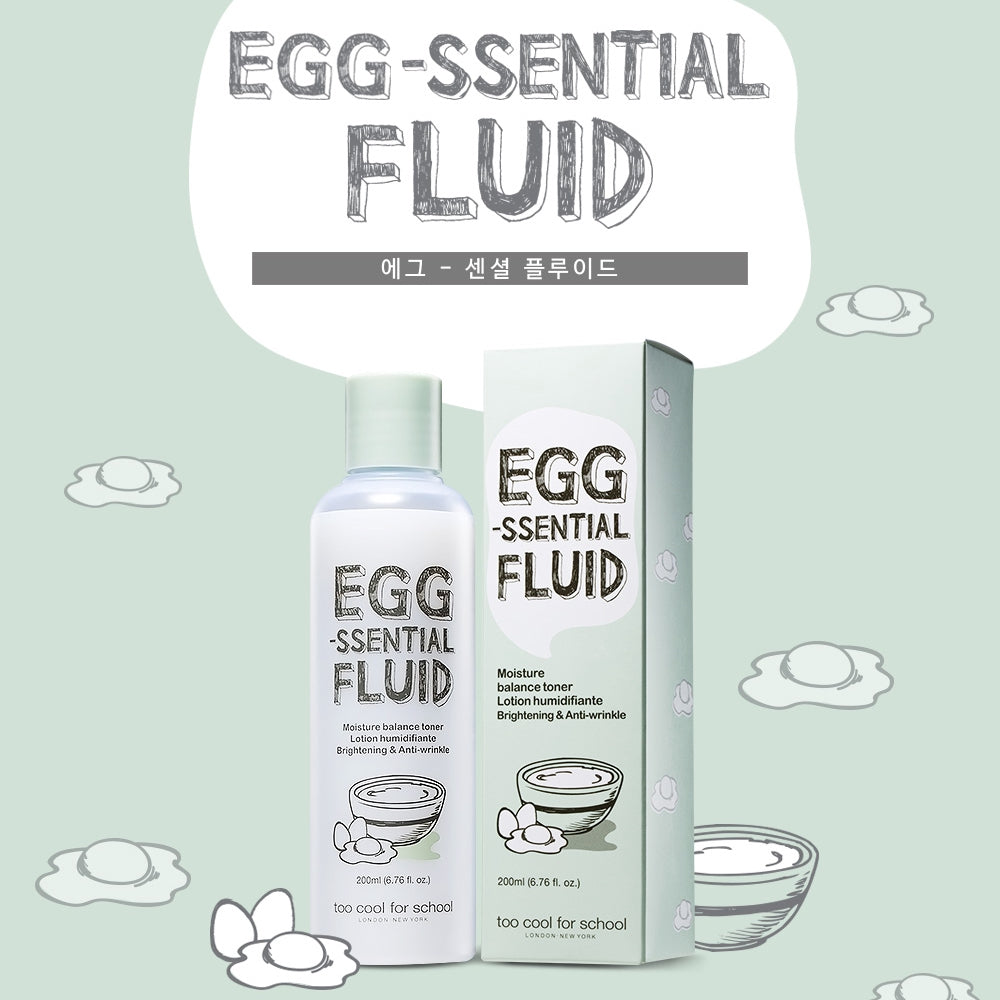 Toner Lotion Egg-ssential Fluid Too Cool for School 