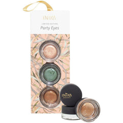 Inika Limited Edition Party Eyes - Metallic Eyeshadow Gift Pack
