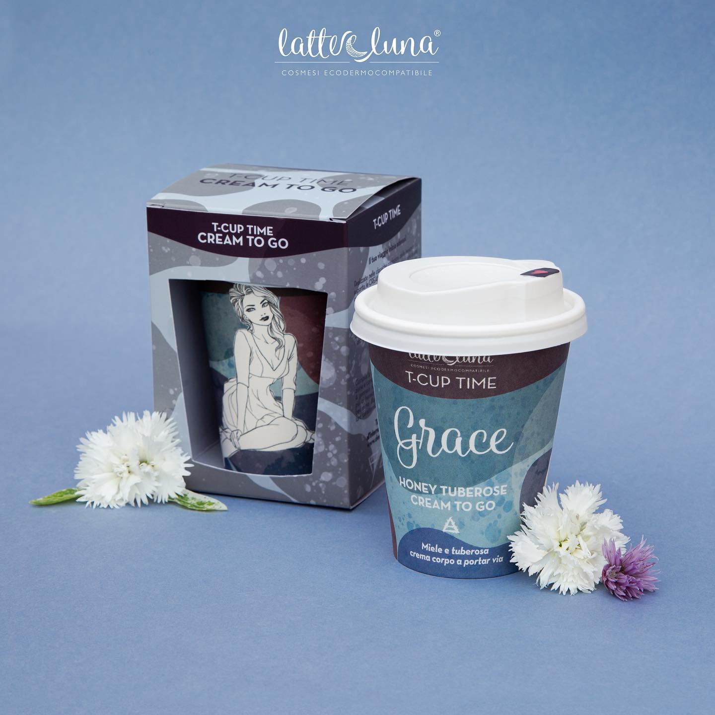 Crema Corpo Grace Cream To Go Latte & Luna - Miele e Tuberosa