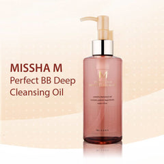 M Perfect BB Deep Cleansing Oil Missha - 200ml - NuvoleBlu
