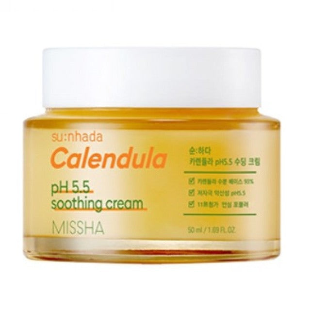 Sunhada Calendula pH Balancing Soothing Cream Missha
