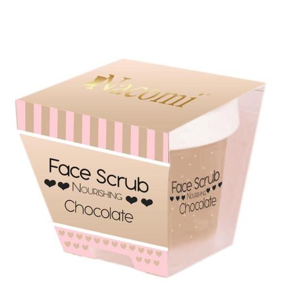 Face Scrub Chocolate - Viso E Labbra Nutriente Nacomi Ed Esfolianti