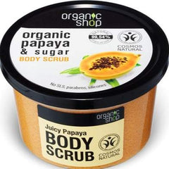 Scrub Corpo Papaia Organic Shop - NuvoleBlu