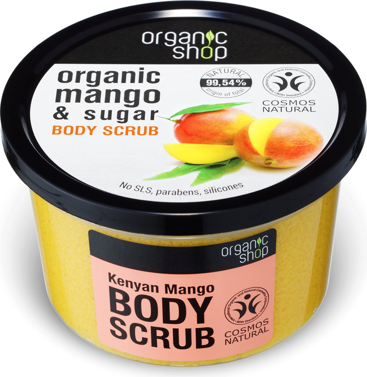 Scrub Corpo Mango Organic Shop - NuvoleBlu