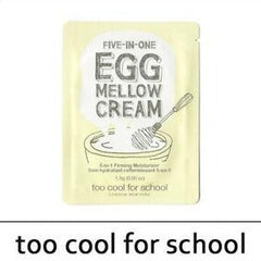 Egg Mellow Cream Viso e Contorno Occhi Too Cool for School (sample)